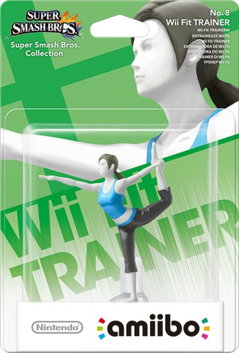 Nintendo Amiibo Wii Fit Trainer No. 8 Nintendo Amiibo Wii Fit Trainer No. 8